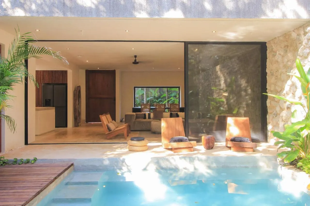 Elegant Boho Style Villa Jungle Views In Rooftop Deck & Outstanding Raw Pool In Holistika location